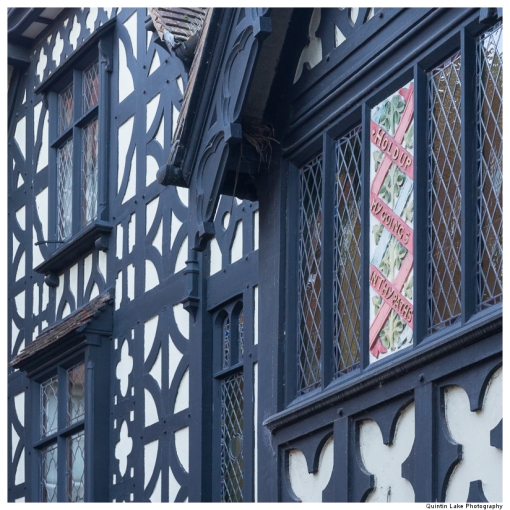 Tudor half-timbered houses of Shrewsbury, Shropshire, England